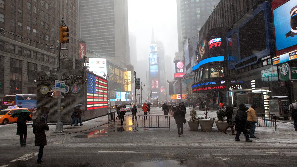 Quando começa o inverno em Nova York