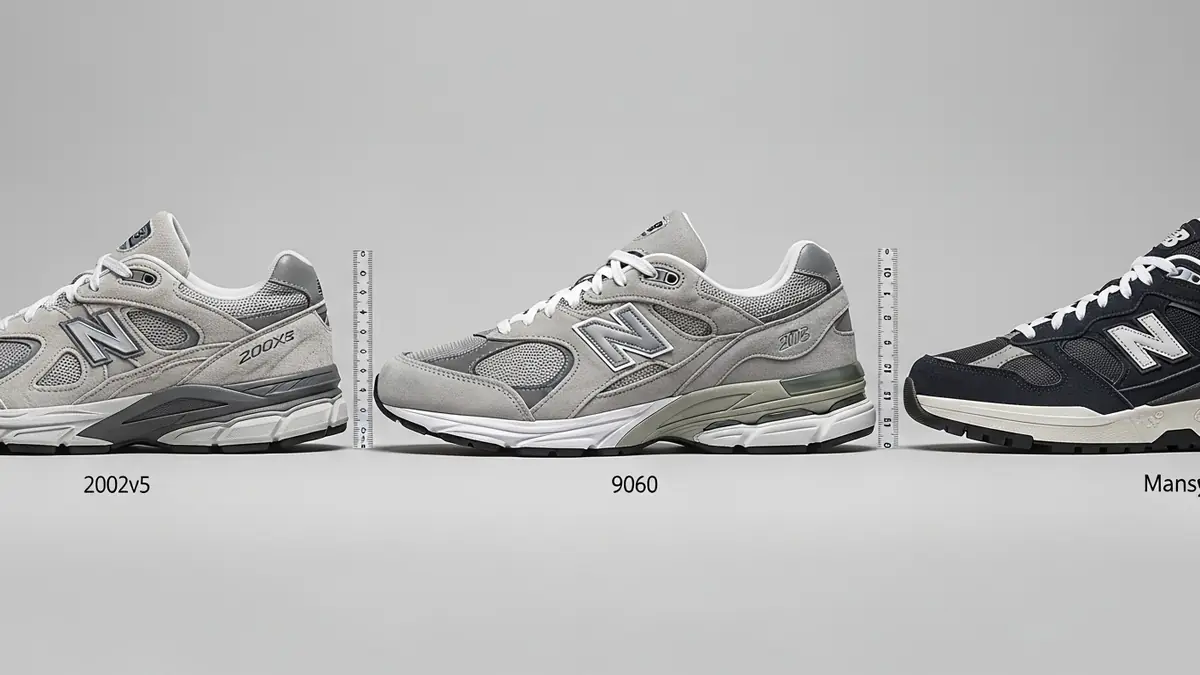 Comparativo: New Balance 9060 vs outros modelos
