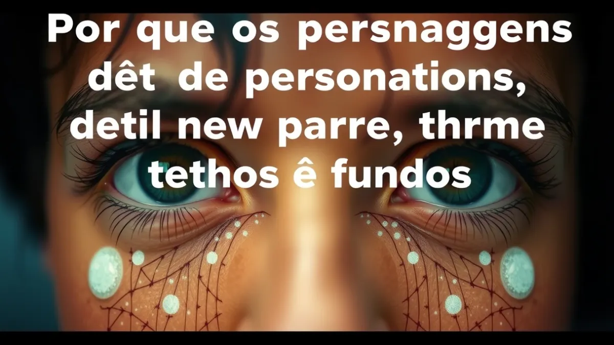 Por que os personagens de Burton têm olhos grandes e fundos