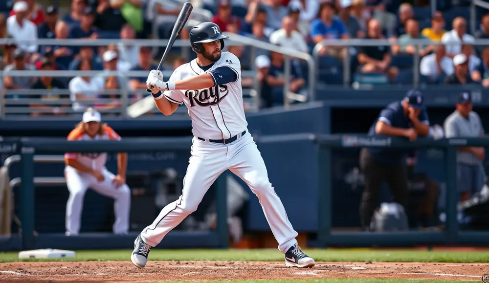 Rays fecham contrato de 1 ano com o jogador Martinez