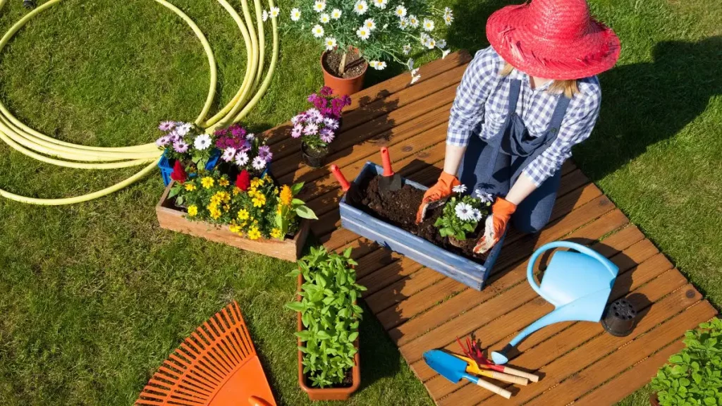 Como decorar um jardim