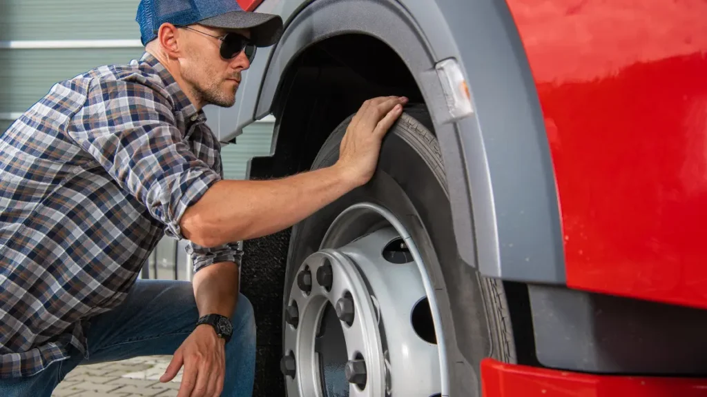 Como cuidar de pneus de caminhão