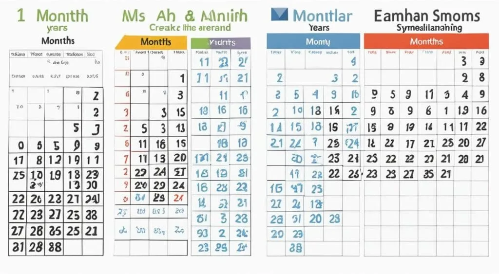 conversão de meses para anos