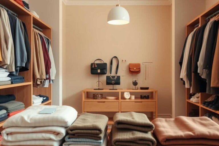 Dicas para organizar roupas e acessórios em diferentes ambientes da casa