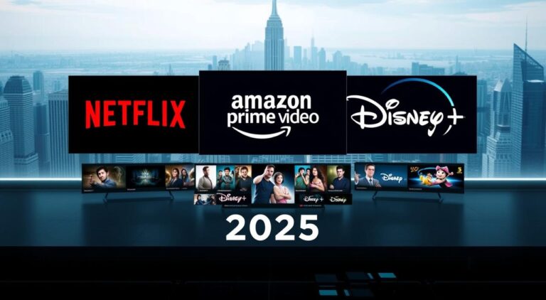 Netflix vs Amazon Prime Video vs Disney Plus comparação 2025