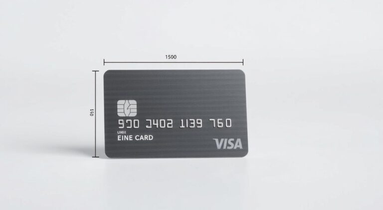 quantos centímetros tem um cartão de crédito