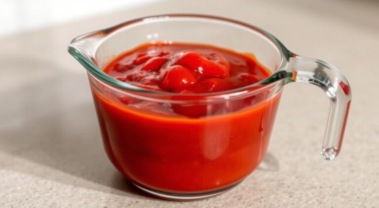 quantos ml tem um copo de extrato de tomate