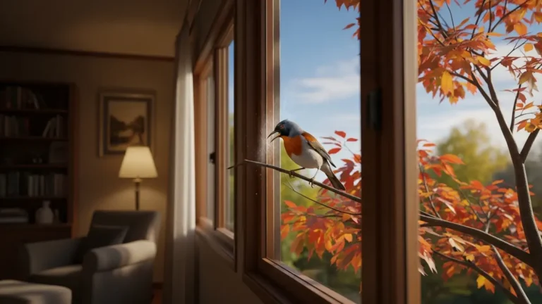 Significado espiritual de pássaro bicando a janela