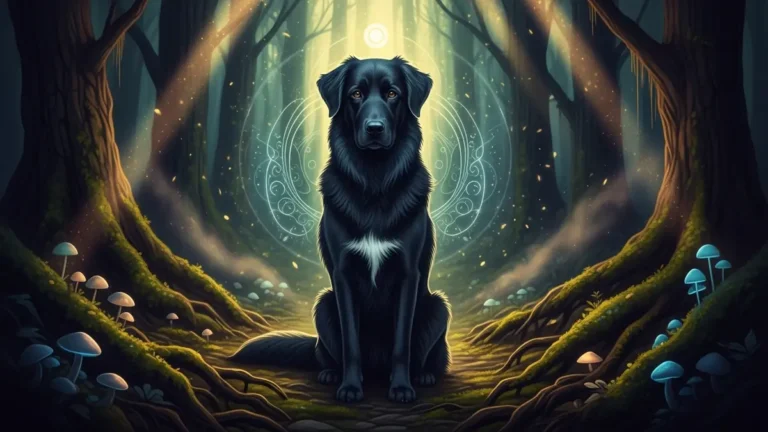 Significado espiritual do cachorro preto na sua vida