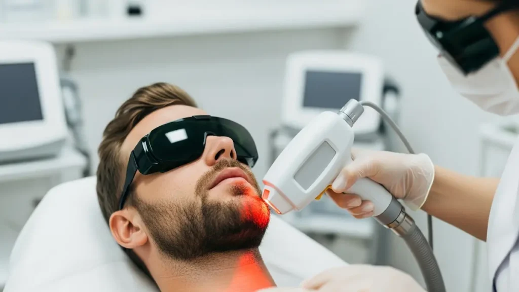Depilação Masculina na Barba