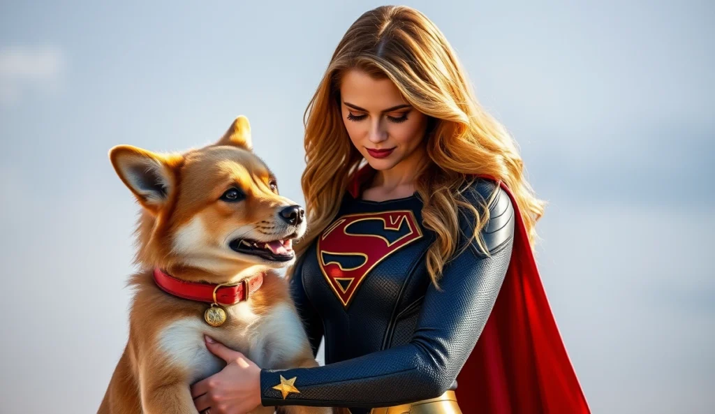 kara e krypto se encontram no trailer de supergirl 1770678302