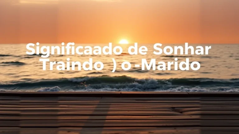 significado de sonhar traindo o marido 1