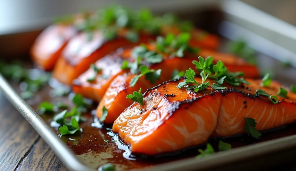 Brazil Balsamic Salmon Sheet Pan Dinner Delivers