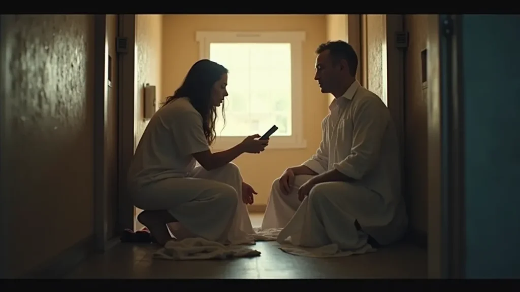 O que acontece nos bastidores durante as filmagens reais